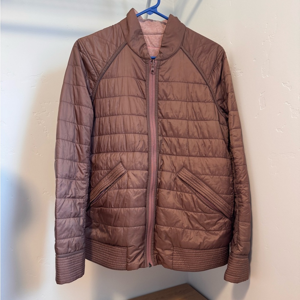 Lululemon the bomber jacket reversible